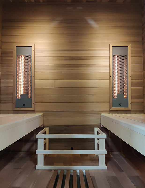 Tradycyjna sauna kombinowana
