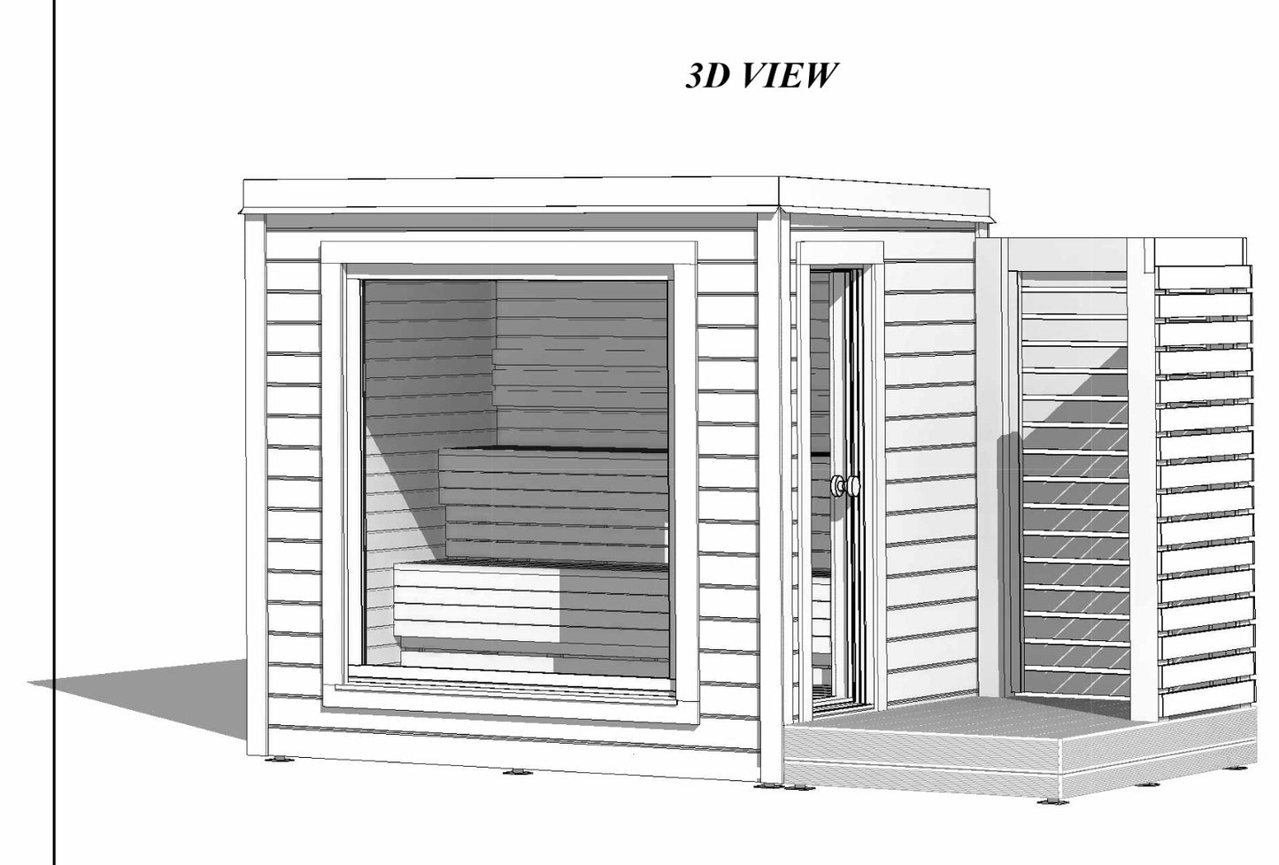 Sunset Outdoor Sauna