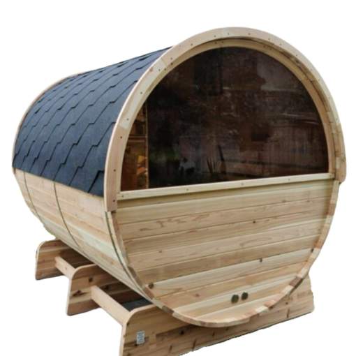 Bačva sauna Traditional TR-170- Pola stakla