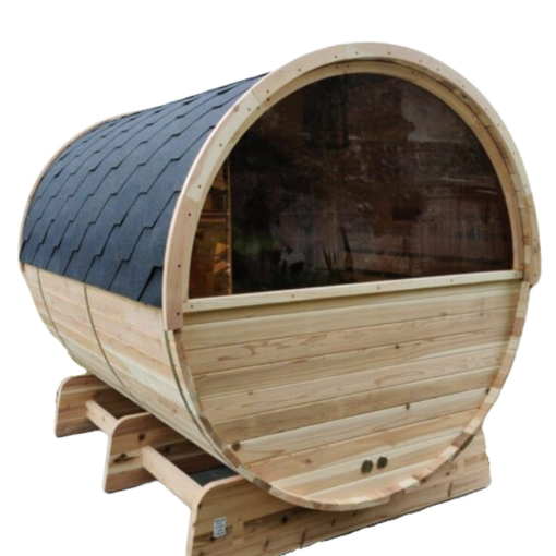 Beczka Sauna Tradycyjna TR-210 - Pół Szklana