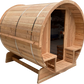 Fass Sauna Traditionell TR-170- Halb Glass